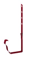 Держатель желоба 120*86 RAL P363 (Вишня) фото Центр Металлокровли