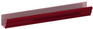 Желоб водосточный 120*86*3000 RAL P363 (Вишня) фото Центр Металлокровли